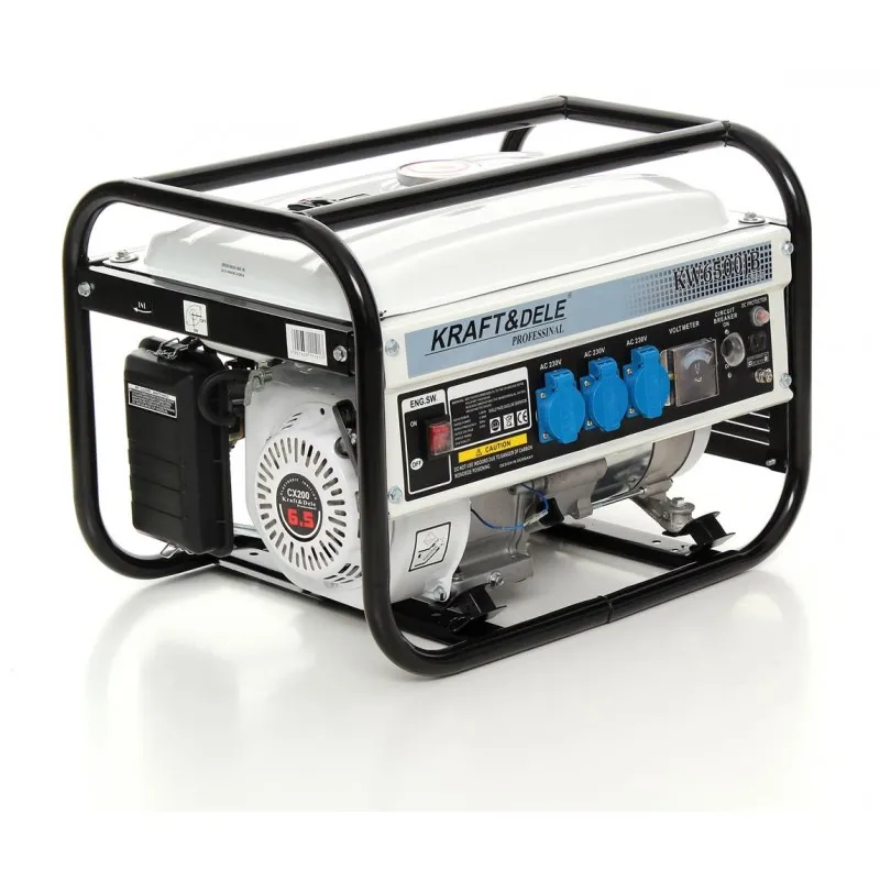 Бензиновый генератор Kraft Dele KD118 2500W 12/230V